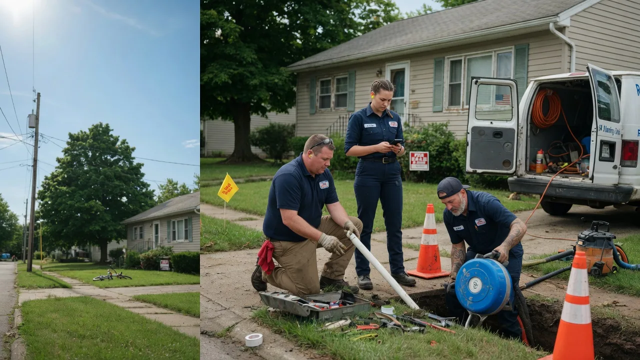 Sewer Line Repair in Waterman, IL near me